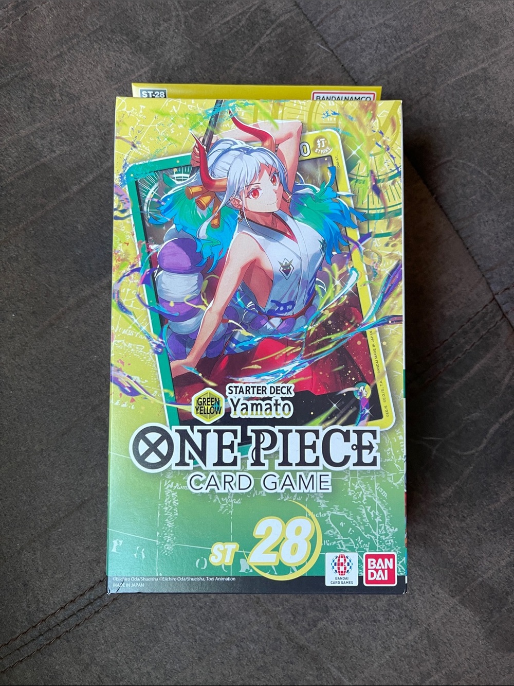 One Piece Card Game Starter Deck Yamato - Green, Yellow, Blue